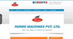 Desktop Screenshot of parmoelectro.com